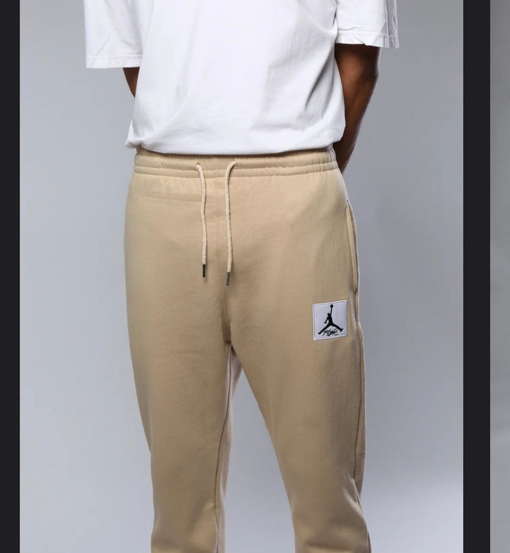 Jordan Flight Fleece Beige Pants