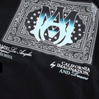 Amiri MA Bandana Graphic Hoodie