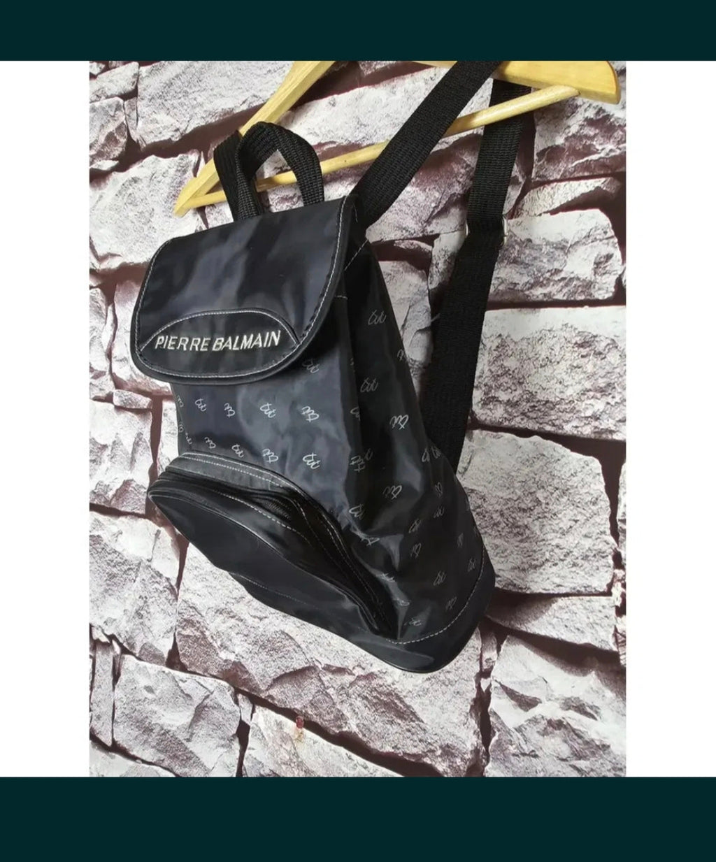 Pierre Balmain Monogram Rucksack